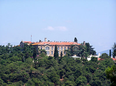 The Theological School of Halki at the top of the Hill of Hope