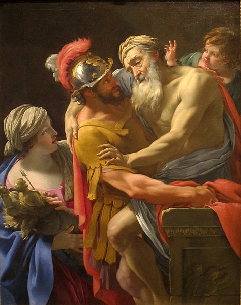 File:Aeneas and his Father Fleeing Troy by Simon Vouet, San Diego Museum of Art.JPG
