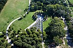 Vista aérea del Monumento a los Veteranos de la Guerra de Corea.jpg