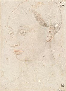 Agnès Sorel - portrait anonyme d'après Jean Fouquet.jpg