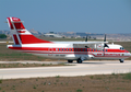 En ATR 42-300 ved Maltas Internationale Lufthavn (2002)
