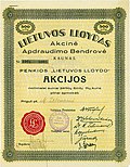 Miniatiūra antraštei: Lietuvos Lloydas