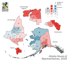 2018 Alaska House of Representatives elections Alaska State House 2018.png