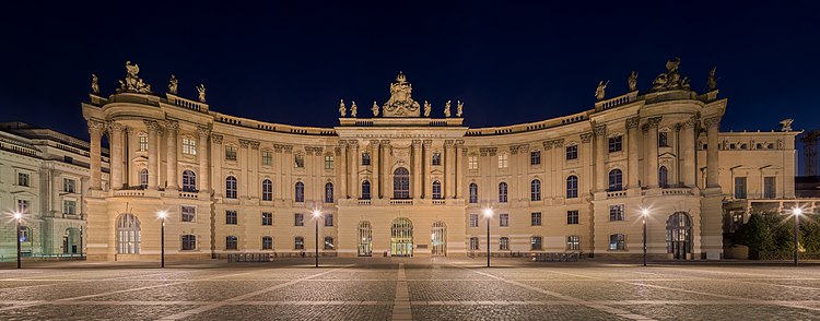 The Alte Bibliothek (Old Library) at Bebelplatz in Berlin-Mitte.