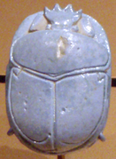One of the so-called "marriage scarabs"