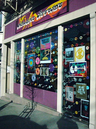 <span class="mw-page-title-main">Aquarius Records (store)</span> Independent record store in San Francisco