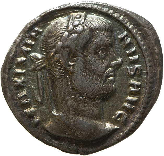 File:Argenteus of Maximian (YORYM 2001 797) obverse.jpg