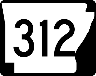 <span class="mw-page-title-main">Arkansas Highway 312</span> Highway in Arkansas