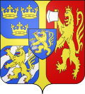 Arme der Prinzessin Louise von den Niederlanden (Schweden) .svg