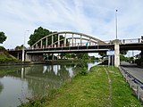 Canal de Neufossé à Arques (Pas-de-Calais)