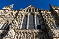 * Nomination Salisbury Cathedral --Mike Peel 18:09, 19 October 2023 (UTC) * Promotion  Support Fine for me. Some might object due perspective, but there's even a QI category "Perspective" for this kind of pictures. --Plozessor 18:05, 25 October 2023 (UTC)