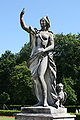 Athena Statue, Großes Parterre Schloßpark Nymphenburg, München, Germany