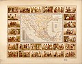Carta Etnográfica. Atlas pintoresco e histórico de los Estados Unidos Mexicanos. 1885