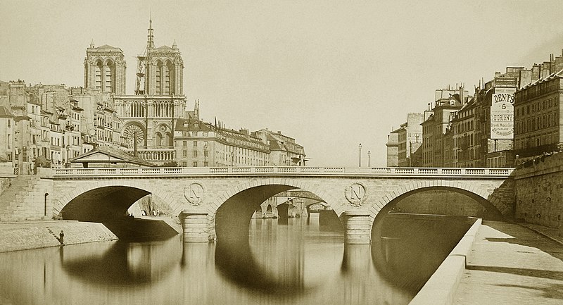 File:Auguste-Hippolyte Collard, Nouveau pont Saint-Michel, 1859 edit.jpg