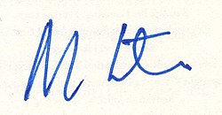 Paul Austers signatur