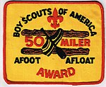 BSA 50 Miler Award BSA 50 Miler Award.jpg