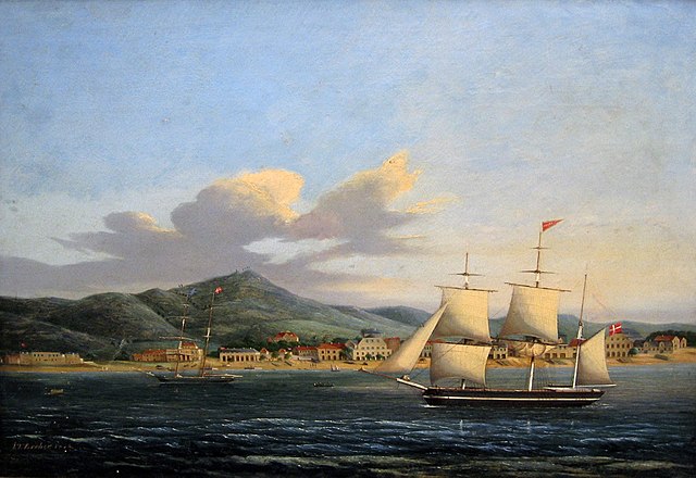 Frederiksstad on Saint Croix, 1848