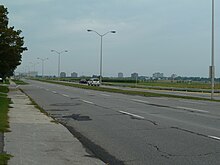 Baseline Road looking west from Prince of Wales Drive Baseline Road.jpg