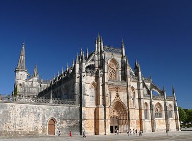葡萄牙巴塔利亚的哥特式巴塔利亚修道院