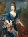 Portrait of a French Princess, attributed to Alexis Simon Belle