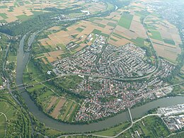 Benningen am Neckar - Vue