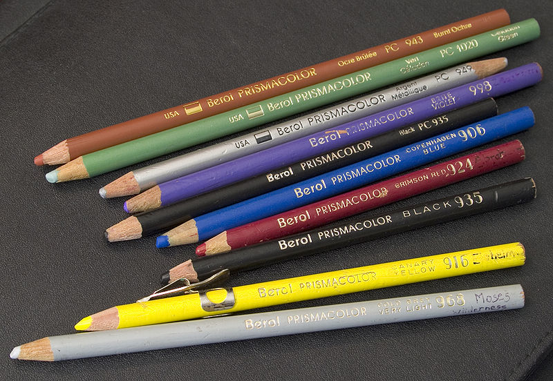 File:Berol prismacolor pencils.jpg