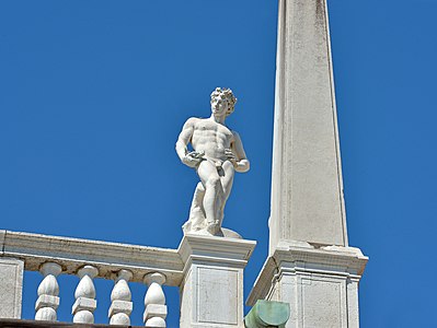 Apollo on the Biblioteca Marciana by Sansovino