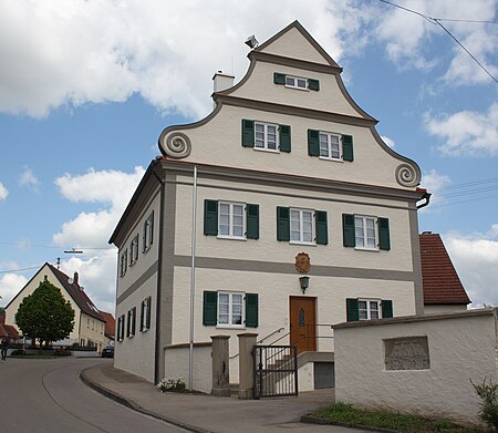 Bissingen Pfarrhaus 1832