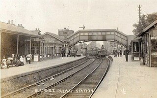 <span class="mw-page-title-main">Blackhill railway station</span> Disused railway station in Blackhill, Consett