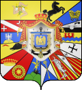 Thumbnail for File:Blason Joachim Murat Roi de Naples (Grandes Armes).svg