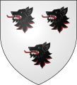 Arms of Visdelou family (France)