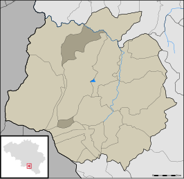 Kaart van Bourseigne-Vieille