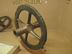 Roue de bronze de Stade (Allemagne), âge du bronze.