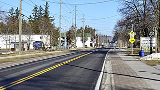 <span class="mw-page-title-main">Brookville, Ontario</span> Unincorporated community in Ontario, Canada
