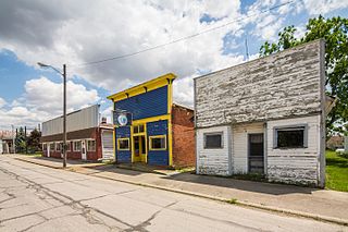 <span class="mw-page-title-main">Bryant, Indiana</span> Town in Indiana, United States