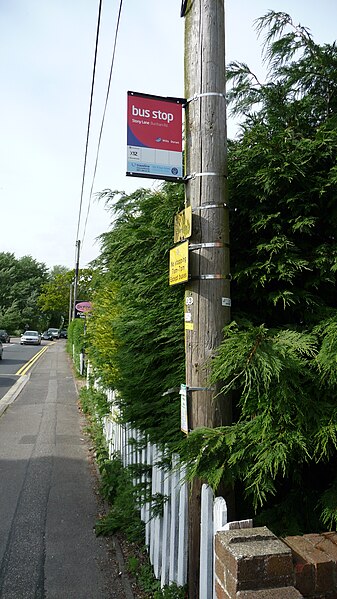 File:Burton Stony Lane Burnham Road bus stop.JPG