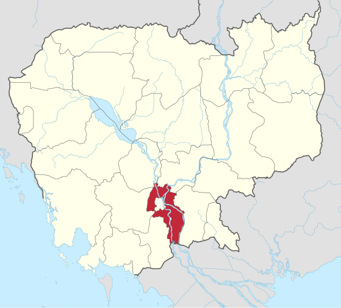 File:Cambodia Kandal Province locator map.svg