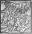 Un châtiment céleste qui tomba comme un feu sur les Indiens.  Pedro Cieza de Léon.  Chronique du Pérou, chapitre LII.  1553.