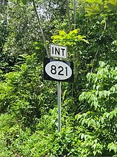 PR-630 south near PR-821 intersection in Abras, Corozal