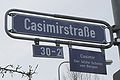 Casimirstrasse in Bergen-Enkheim, Frankfurt am Main