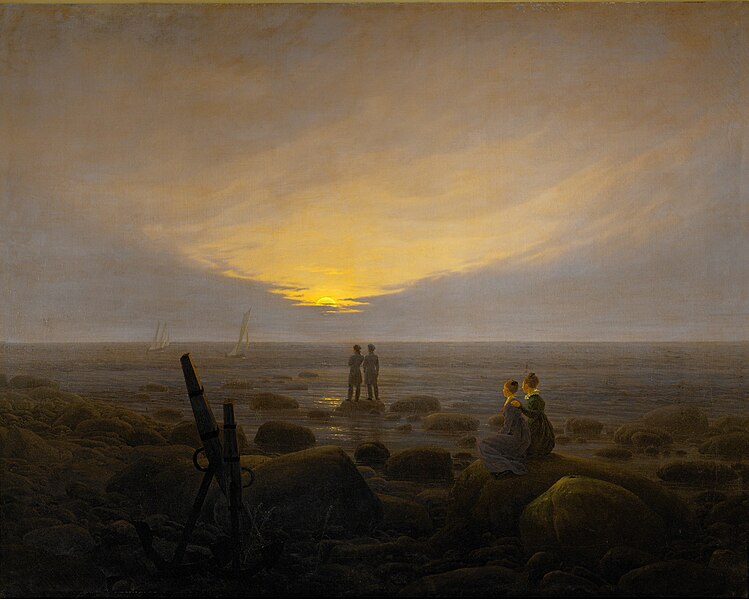 Αρχείο:Caspar David Friedrich - Mondaufgang über dem Meer.jpg