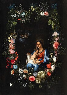 The Virgin and Child in a Floral Wreath Catarina Ykens II - The Virgin and Child in a Floral Wreath.jpg