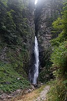 Cascade d'Enfer en août 2016