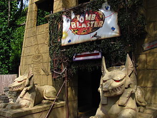 <i>Tomb Blaster</i> Dark ride