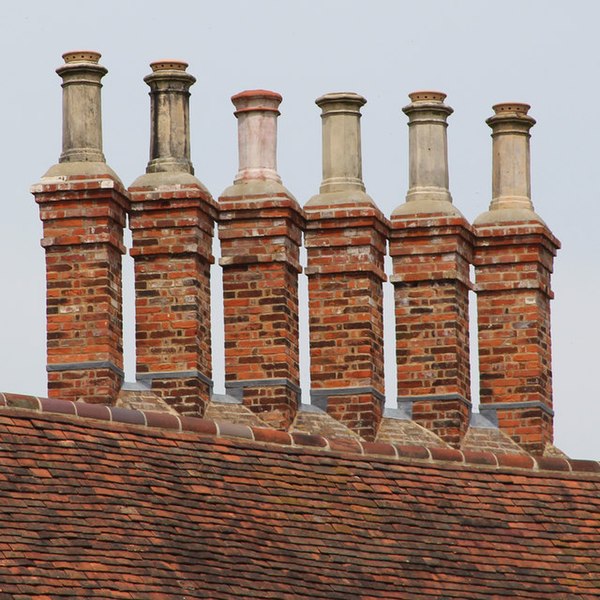 File:Chimneys at Coldrey - geograph.org.uk - 3479268.jpg