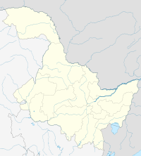 Map of Heilongjiang, China with the location of the river mouth at which Zheltuga and Ignashino are located