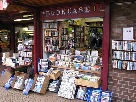 The Bookcase Shop, Chorley Market