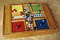 Image 29Parcheesi is an American adaptation of a Pachisi, originating in India. (from Game)