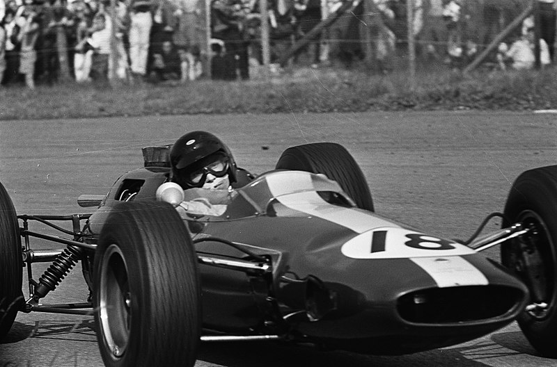 Clark at 1964 Dutch Grand Prix