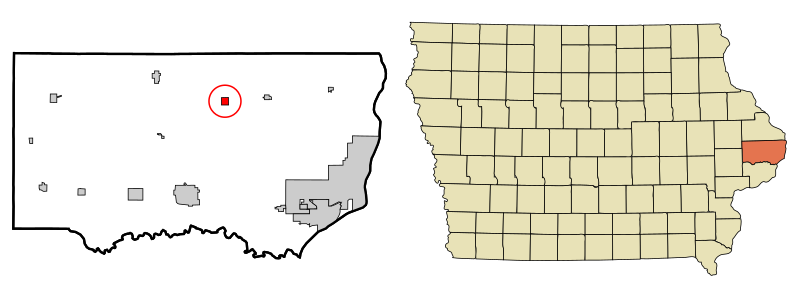 File:Clinton County Iowa Incorporated and Unincorporated areas Charlotte Highlighted.svg
